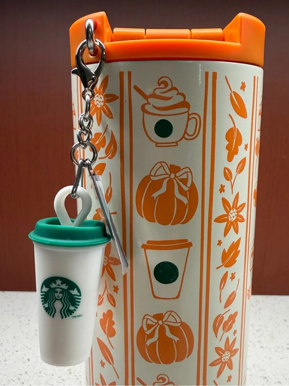 NEW 2026 DISNEY WORLD STARBUCKS PUMPKIN SPICE FALL COLLECTION 16oz TUMBLER